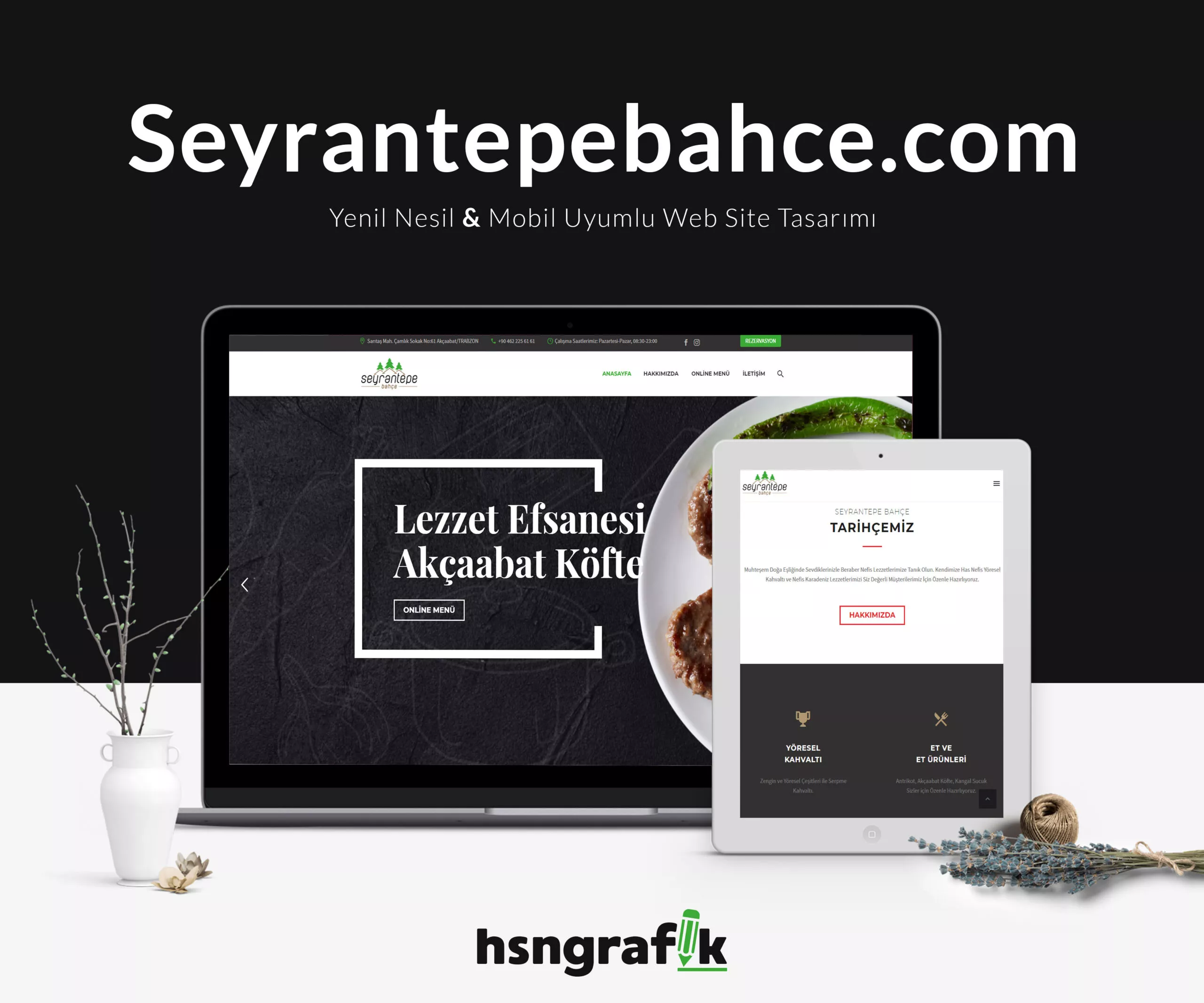 Seyrantepe Bahçe Web Site